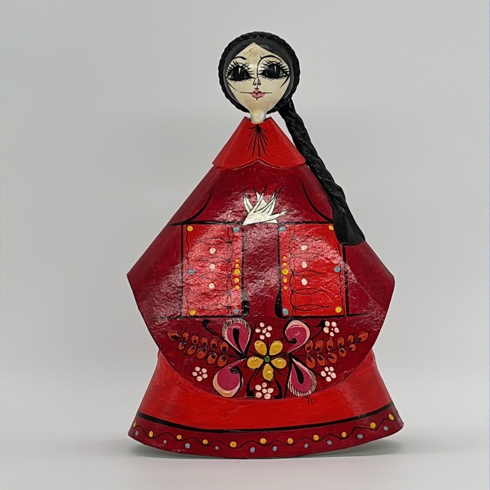 Vintage Papier-mâché Mexican Folk Art Figurine